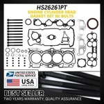 Premium Engine Head Gasket Set W/ Bolts For Nissan Sentra - Your Best Choice. Fixed Price $64.49.