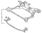 Genuine Mazda Engine Cradle BCKE-34-80XG. Fixed Price $633.84.