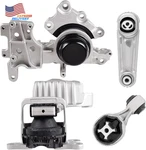 4PCS Engine Motor And Tran Mount Compatible For 14-17 Nissan Rogue 2.5L. Fixed Price $198.95.