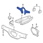For Porsche 911 2009-2013 9A137503902 Transmission Crossmember. Fixed Price $126.47.