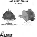 Anchor Engine Mount Kit For Bmw 325I, M3 300636. Fixed Price $106.11.