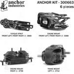 Anchor 300663 Engine Mount Kit. Fixed Price $129.68.