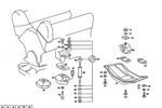 Genuine Mercedes-benz Engine Mount 123-241-14-13. Fixed Price $148.83.