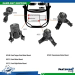 Dnj MMK1050 New Engine Motor Mount Kit For 02-06 Toyota Camry 2.4L Dohc 16V. Fixed Price $149.14.