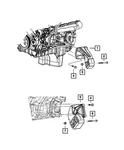 Genuine Mopar Engine Mounting Bracket And Insulator Left Side 52124579AA. Fixed Price $69.32.