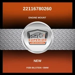 Febi Bilstein 2007-2018 Bmw X5 Engine Mount 22116780260. Fixed Price $85.49.