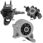 Engine Motor Mounts & Trans. 3PCS Set 95-97 Ford Contour 2.0L, 2.5L Mt. Fixed Price $79.00.
