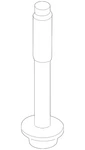 Genuine Mazda Engine Cradle Mount Bolt 9YA0-11-201B. Fixed Price $11.66.