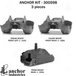Anchor 300598 Engine Mount Kit. Fixed Price $76.21.