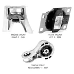 Anchor Engine Mount Kit 08-11 Ford Focus 300704 New. Fixed Price $90.00.