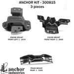 Anchor Motor Mounts 300815 Engine Mnt Kit. Fixed Price $104.00.
