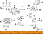Chrysler Oem 07-17 Caliber Engine Trans Mounting-side 5105489AK. Fixed Price $282.75.
