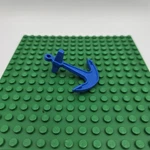 Lego - Blue Boat / Ship Anchor Single Top Hole (2564). Fixed Price $6.29.