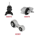 3X Engine Motor & Transmission Mount Ford Fusion 2.3L 3.0L 06-09 A5473 At. Fixed Price $76.89.