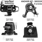Anchor 300219 Engine Mount Kit. Fixed Price $251.16.
