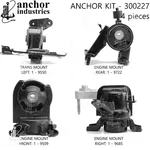 Anchor Engine Mount Kit For 06-12 RAV4 300227. Fixed Price $266.72.