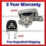 O303 Fits 2015-2018 Ford Focus 1.0L Engine Motor & Torque Strut Mount Set 2PC. Fixed Price $78.87.
