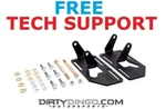 73-87(91) Gen Lt 2WD Chevrolet Adjustable Swap Mounts Powder Coat DD-4500C-PC. Fixed Price $134.99.