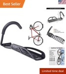 Anti-scratch Rubber Hanger Wall Storage For Mountain & Road Bikes. Fixed Price $23.99.