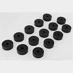 Prothane For 55-73 Jeep CJ5 CJ7 Willys Body Mount Bushings 14 Pieces Kit (black). Fixed Price $39.90.