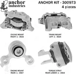 Anchor 300973 Engine Mount Kit. Fixed Price $470.99.