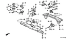 Genuine Honda Rubber Transmission Mounting (at) 50805-SH3-983. Fixed Price $50.24.