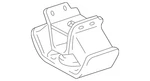 Genuine Toyota Engine Mount 12371-62130. Fixed Price $185.95.