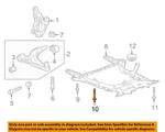 Gm Oem 16-19 Cruze Suspension Components-engine Cradle Bolt 11549225. Fixed Price $5.82.