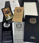 Vintage Franco Maria Ricci Carnet D'adresses Address Book 1983 W/ Box & Inserts. Fixed Price $31.60.
