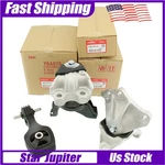Genuine 3X Engine Motor Auto Transmission Mount Set For 2012-13 Honda Civic 1.8L. Fixed Price $171.90.