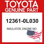 Toyota Genuine 12361-0L030 Insulator Engine Mounting Front 123610L030 Oem. Fixed Price $32.26.