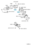 Toyota Land Cruiser UZJ100 Genuine E/mounting Bracket Front 12311-50090 X2 Set. Fixed Price $190.30.