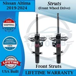 Kyb Genuine Oem Front Struts For 2019-2024 Nissan Altima 2WD Lifetime Warranty. Fixed Price $214.71.