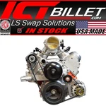 Ict Billet Alternator Bracket Low Mount Compatible With LS1 Camaro. Fixed Price $91.99.