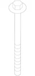 Genuine Bmw Motor Mount Bolt 07-11-9-907-017. Fixed Price $28.63.