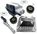 New Oem Engine Transmission Motor Mount Kit For Vw Jetta Golf Passat 1K0199262BC. Fixed Price $116.99.