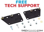 2000-2007 4.3 To Conversion Mounts Powder Coat DD-V6-LS-PC. Fixed Price $104.99.