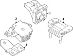 Genuine Nissan Side Mount 11220-7JA0A. Fixed Price $228.51.