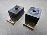 Nice Pair Used High Performance Porsche 914 Solid Engine Motor Mounts. Fixed Price $85.00.