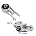For Chrysler Pacifica 2017-2023 3.6L Rear Engine Motor & Torque Strut Mount 2PCS. Fixed Price $116.09.