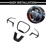 4PCS Steering Wheel Cover Trim Bezel Decor For Dodge Charger Challenger Durango. Fixed Price $18.49.