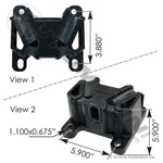Automann M75525 Rear Mount For Peterbilt Trucks. Fixed Price $420.29.