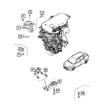 68201193AA Mopar Transmission Mount Bolt For Fiat 500L 2014-2019. Fixed Price $20.22.