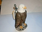 Anheuser Busch Full Eagle Beer Stein 06112 Budweiser Handcrafted By Ceramarte. Fixed Price $125.00.