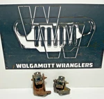 97-01 Jeep Xj Cherokee Left & Right Motor Mounts Brackets 4.0 6CYL Pair Oem CC28. Fixed Price $42.90.