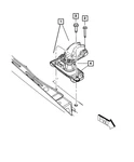 Genuine Mopar Engine Mount Support 4880494AB. Fixed Price $137.94.