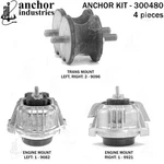 Anchor 300480 Engine Mount Kit. Fixed Price $236.99.