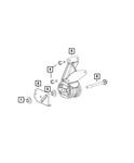 Genuine Mopar Engine Mount Insulator Right Side 68248784AC. Fixed Price $193.55.