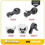 For 2007-2011 Honda Crv 2.4L 4WD Engine Motor Mount Kit Set 5PCS A4536 A4535. Fixed Price $98.62.
