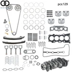 For Toyota Scion 2.4L Engine Rebuild Overhaul Kit Crankshaft Rods Timing W/ Bolt. Fixed Price $294.05.